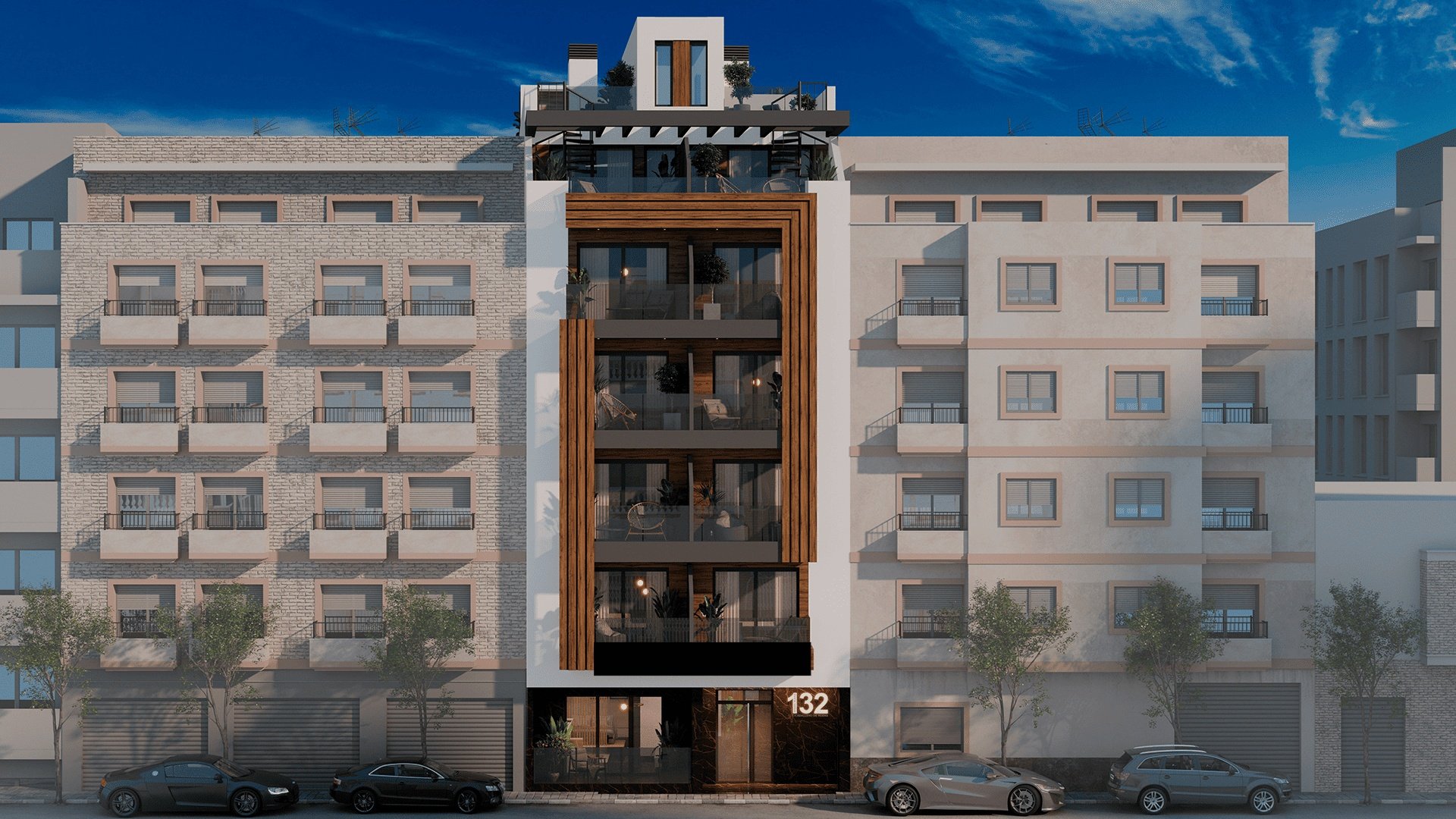 Apartamento en Torrevieja, Alicante, España 2 dormitorios, 100 m2 No. 133199