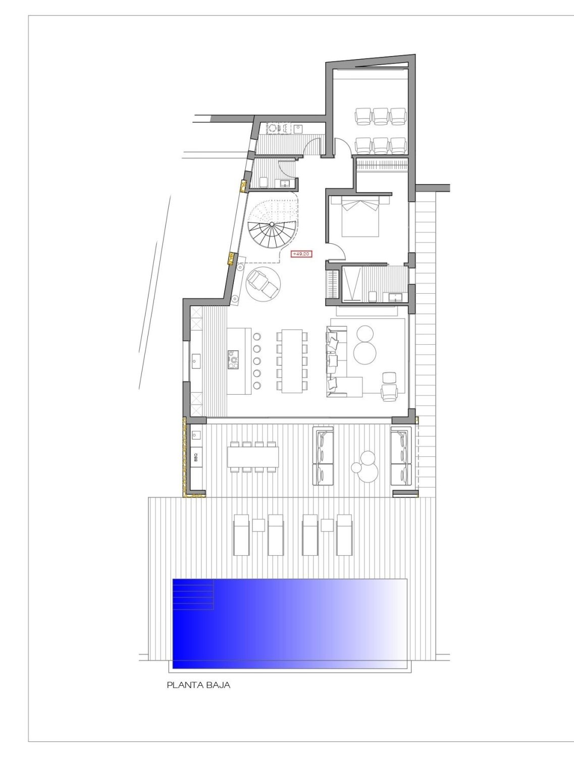 Villa en Moraira, Alicante, España 4 dormitorios, 350 m2 No. 141634