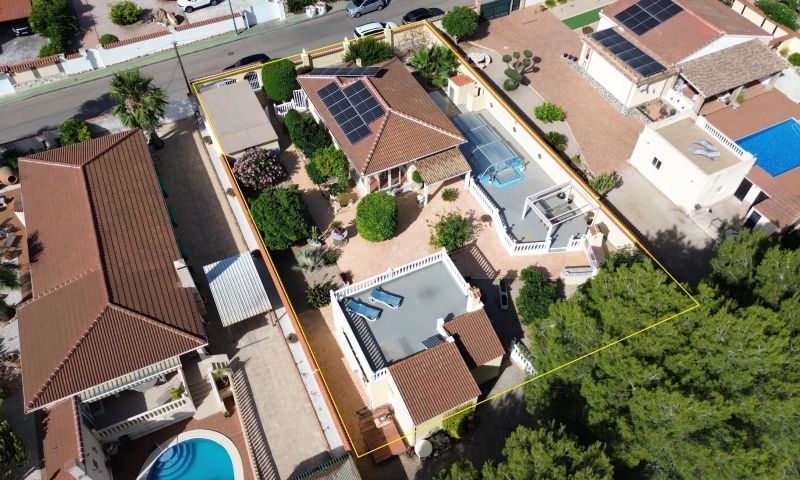 Villa en Pinar De Campoverde, Alicante, España 4 dormitorios, 161 m2 No. 190020