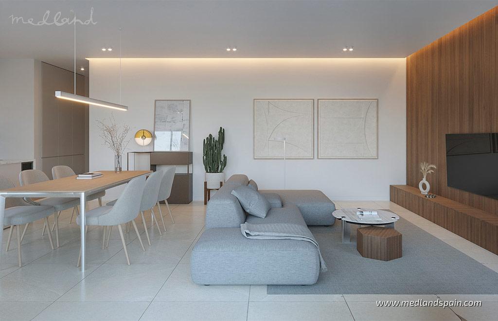 Dzīvoklis La Nucia, Alicante, Spānijā 2 istabas, 79 m2 Nr. 195489