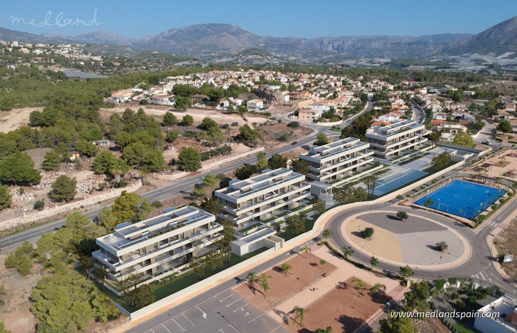 Apartment à La Nucia, Alicante, Espagne 3 chambres, 100 m2 No. 195491