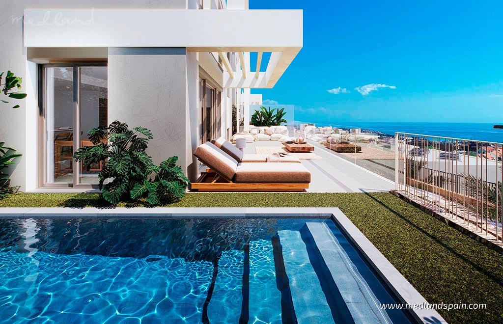 Villa in Mijas Costa, Malaga, Spain 4 bedrooms, 245 sq.m. No. 195487