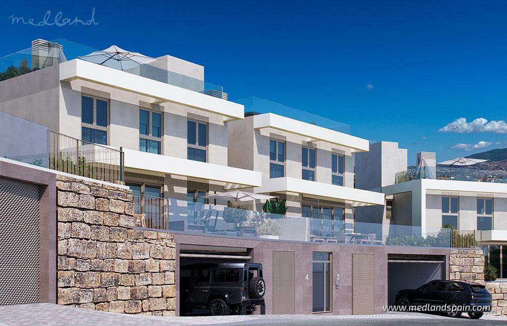 Villa in Mijas Costa, Malaga, Spain 4 bedrooms, 245 sq.m. No. 195487