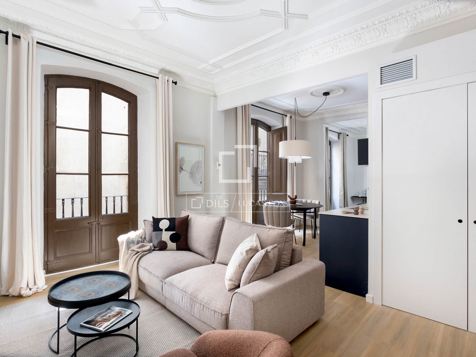 Dzīvoklis Barcelona, Spānijā 1 istaba, 55 m2 Nr. 166783
