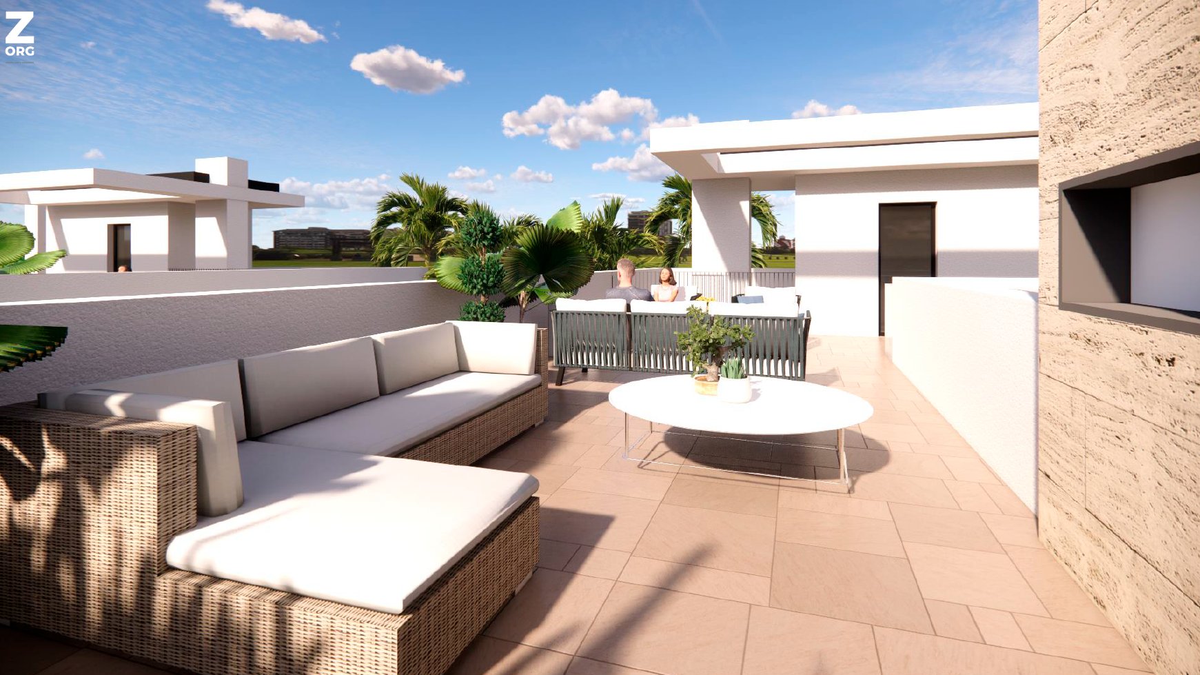 Huvila Santa Rosalia, Murcia, Espanja 3 makuuhuonetta, 140 m2 No. 163330