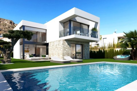 Huvila Finestrat, Alicante, Espanja 3 makuuhuonetta, 150 m2 No. 145274