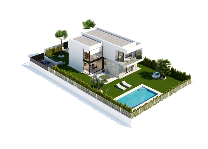 Villa à Finestrat, Alicante, Espagne 3 chambres, 150 m2 No. 145274