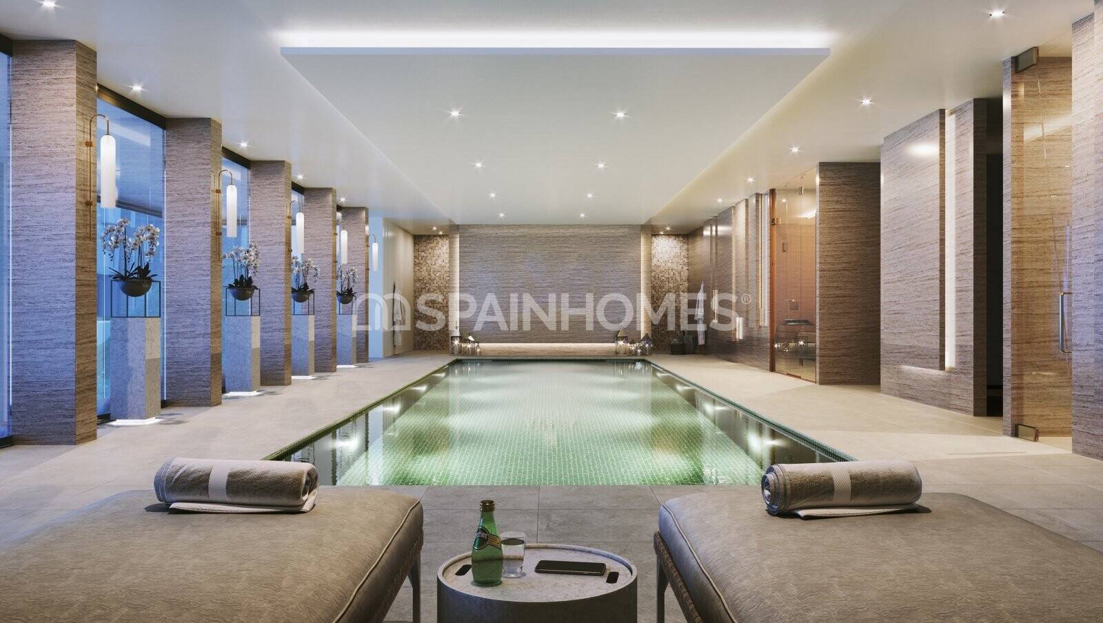 Attico a Estepona, Malaga, Spagna 3 camere da letto, 141 mq. N° 164967