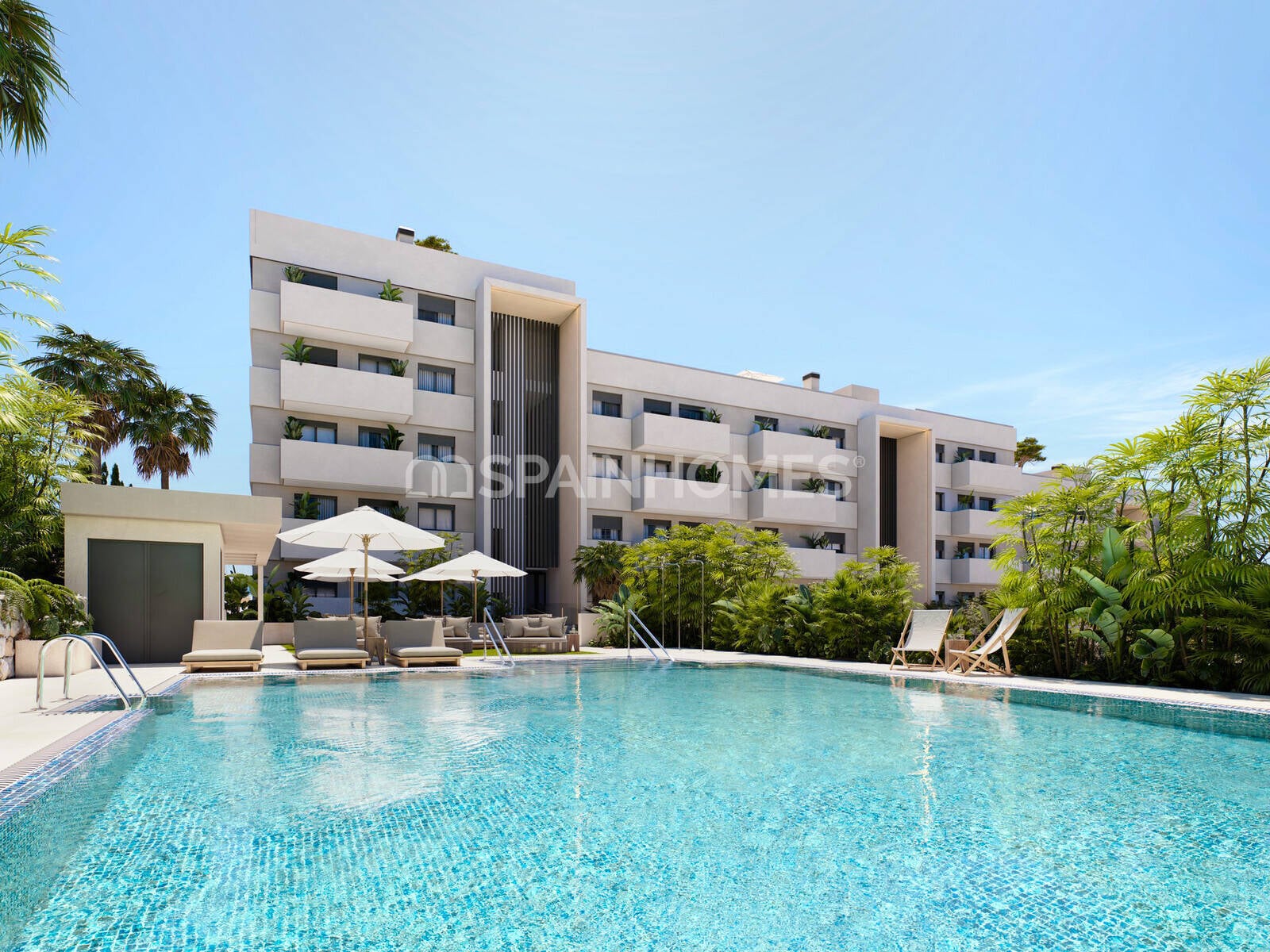 Appartamento a Estepona, Malaga, Spagna 3 camere da letto, 143 mq. N° 164966