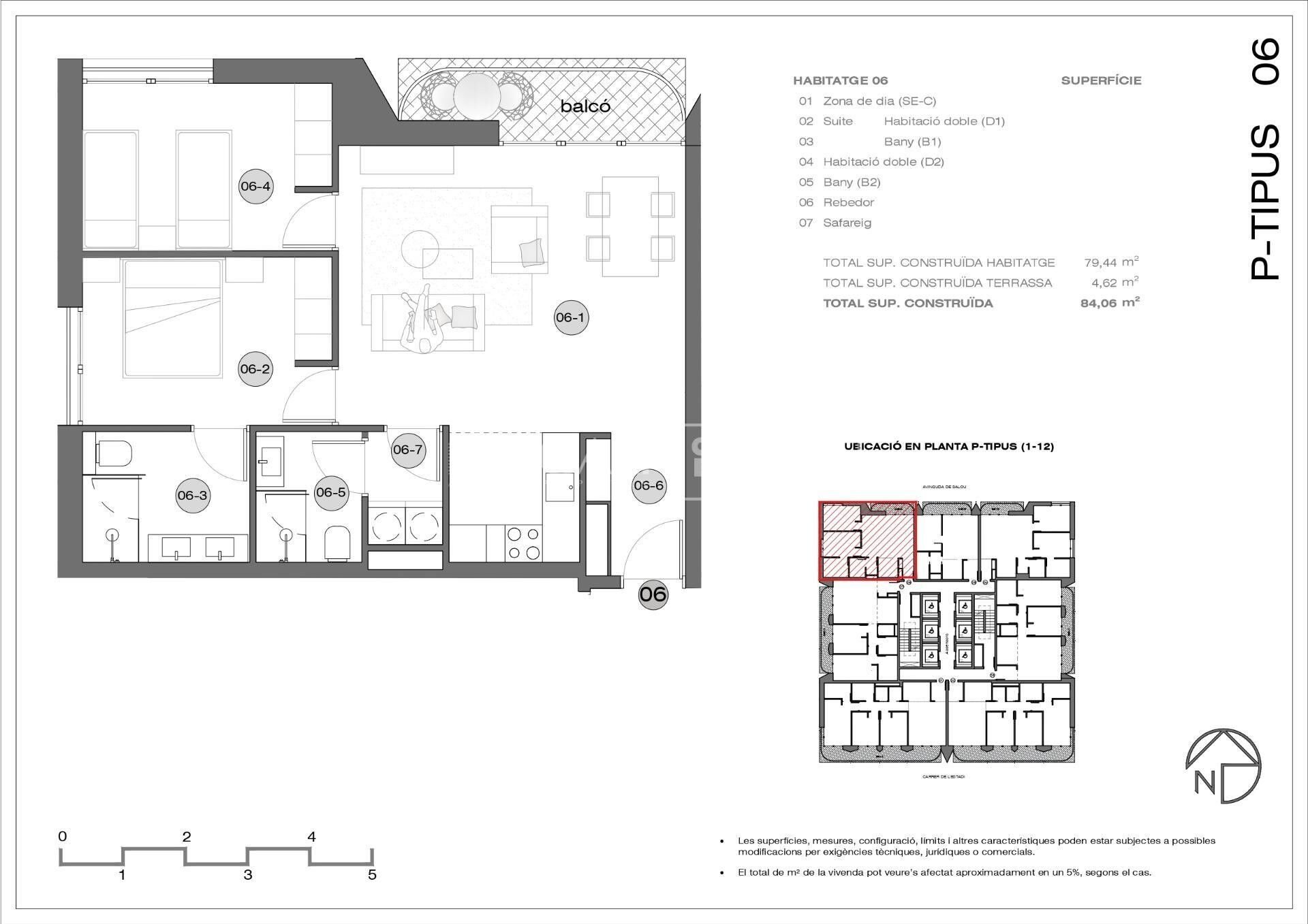 Apartament w Principado De Andorra (Ninguna Poblacion Tiene C.P.), Lleida, Hiszpania 2 sypialnie, 84 mkw. nr 157531