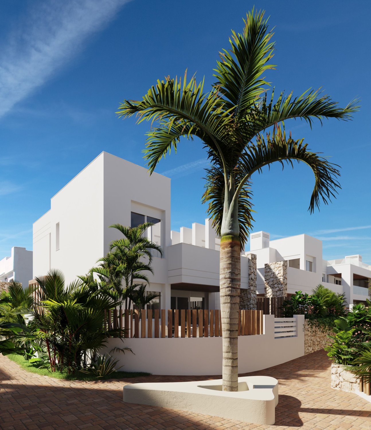 Bungalow i San Juan De Los Terreros, Almeria, Spanien 2 sovrum, 174 kvm. Nr. 190316