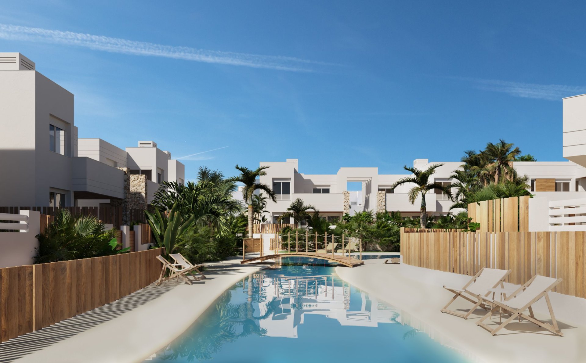 Bungalow i San Juan De Los Terreros, Almeria, Spanien 2 sovrum, 174 kvm. Nr. 190316