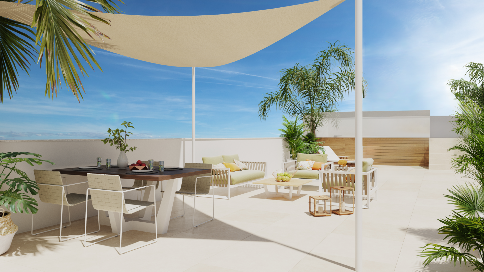 Bungalow i San Juan De Los Terreros, Almeria, Spanien 2 sovrum, 174 kvm. Nr. 190316