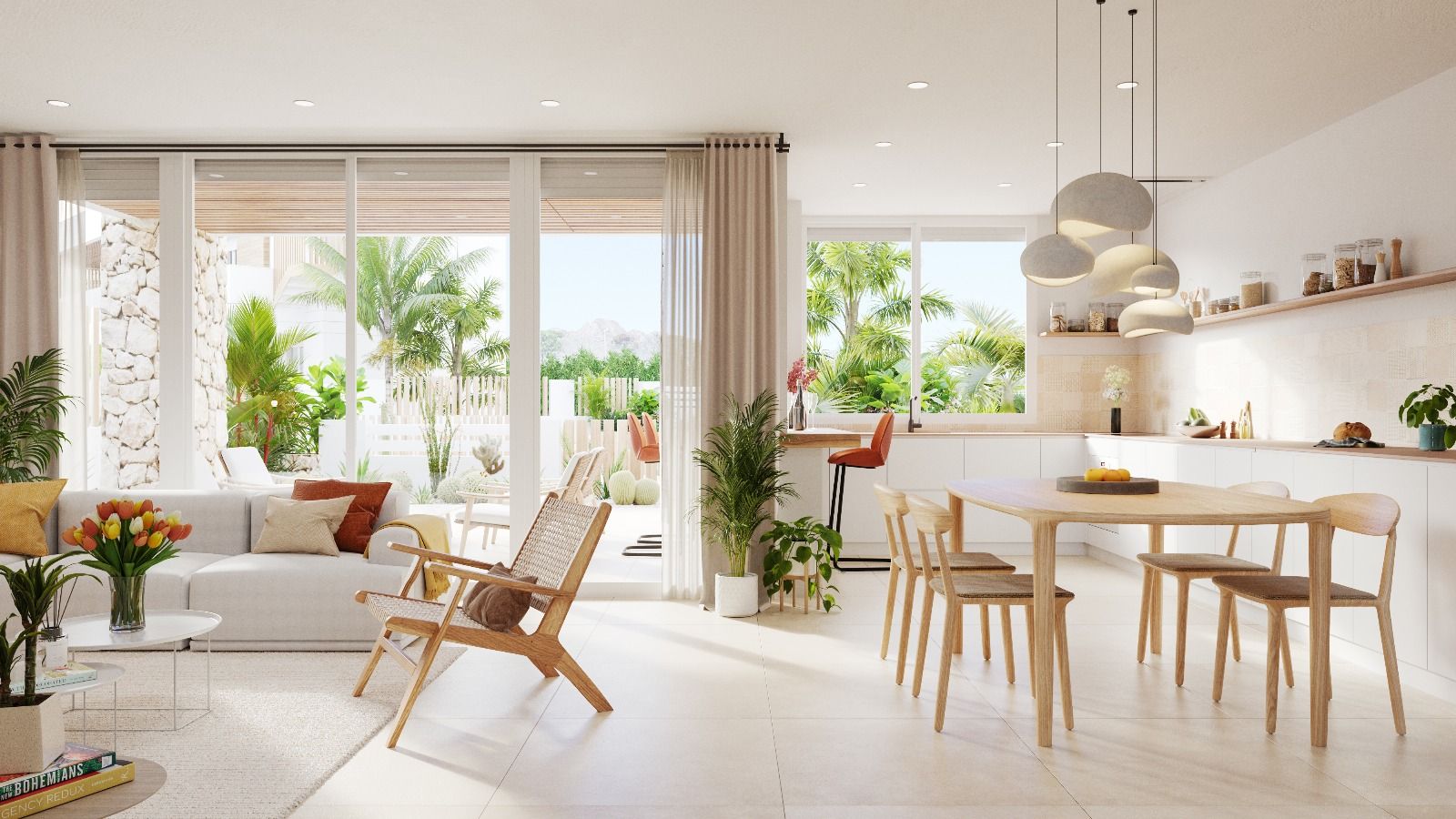 Bungalow i San Juan De Los Terreros, Almeria, Spanien 2 sovrum, 174 kvm. Nr. 190316