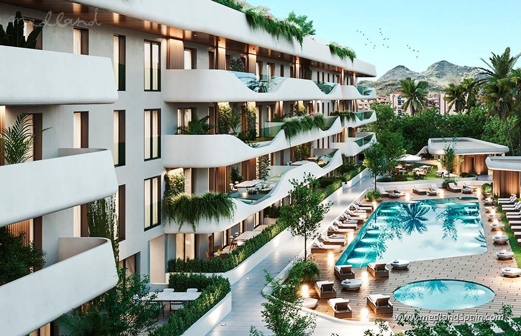 Квартира в Сан-Педро-де-Алькантара, Малага, Испания 3 спальни, 126м2 №104891