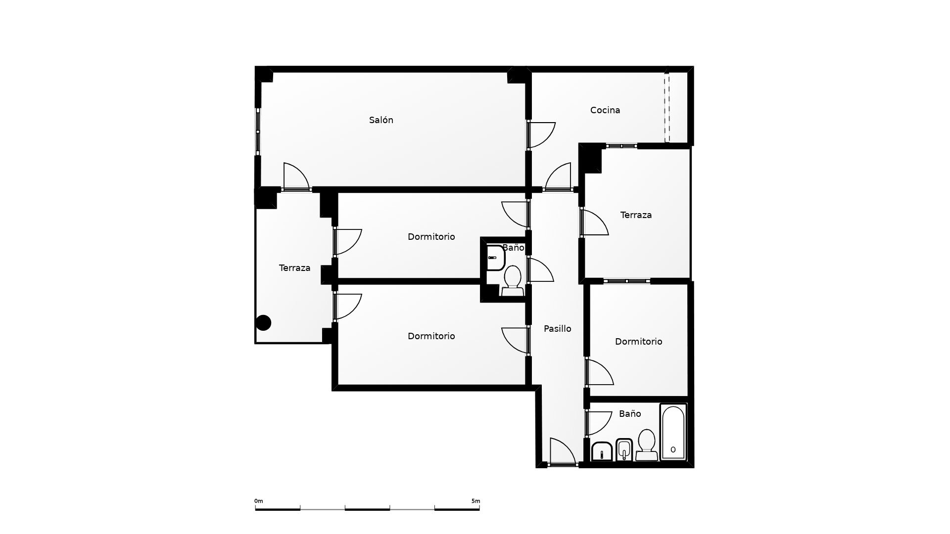 Huoneisto Sant Fruitos de Bages, Barcelona, Espanja 3 makuuhuonetta, 78 m2 No. 196851