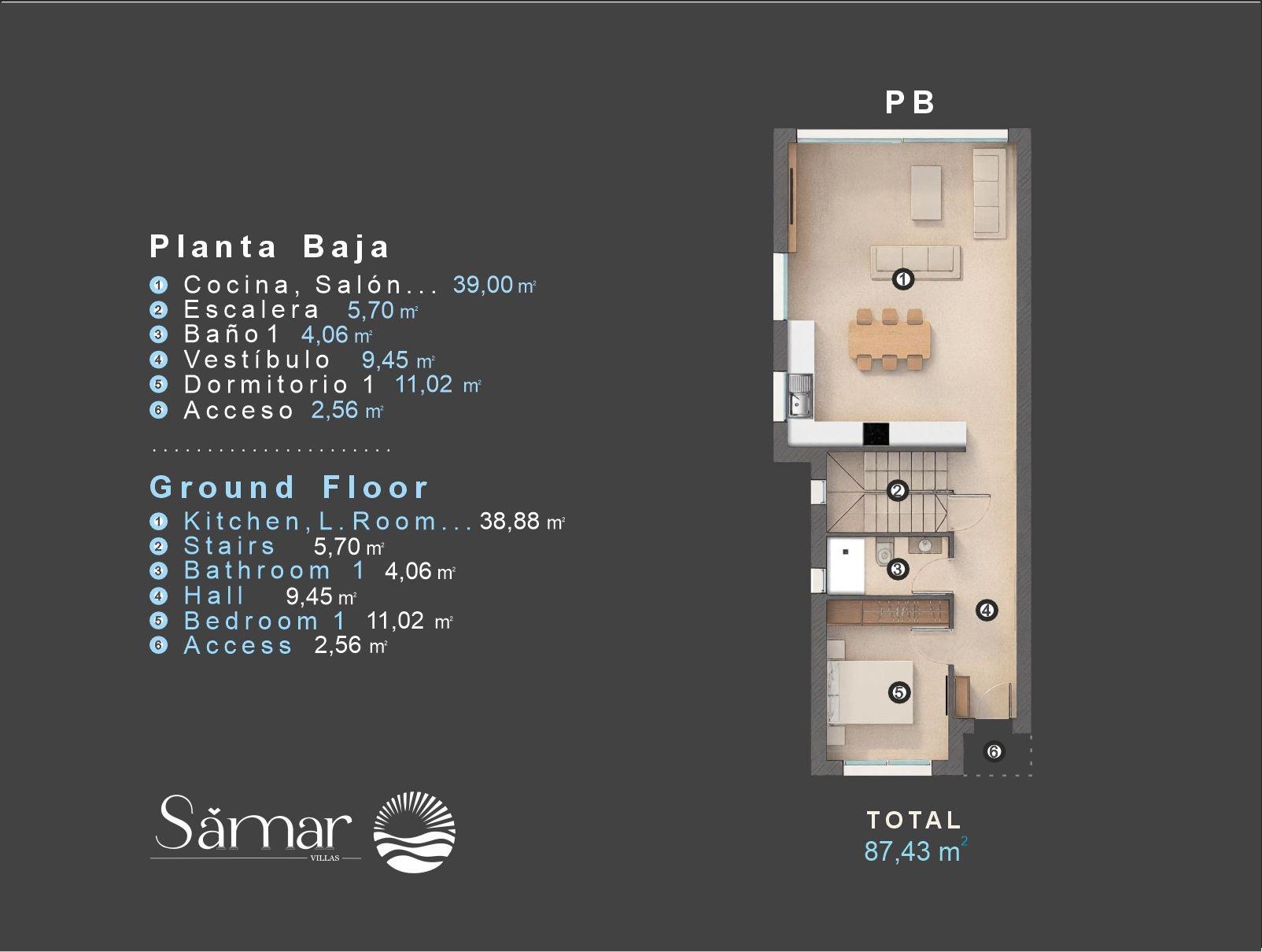 Villa i Alicante, Spanien 3 sovrum, 154 kvm. Nr. 149391