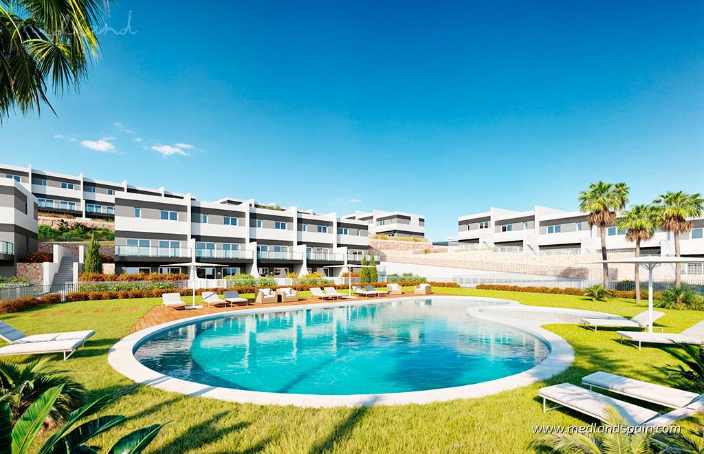 Radhus i Finestrat, Alicante, Spanien 3 sovrum, 176 kvm. Nr. 149385