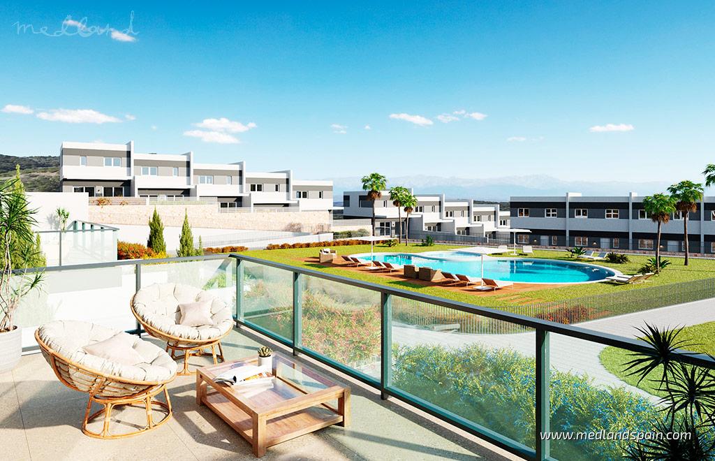 Radhus i Finestrat, Alicante, Spanien 3 sovrum, 176 kvm. Nr. 149385