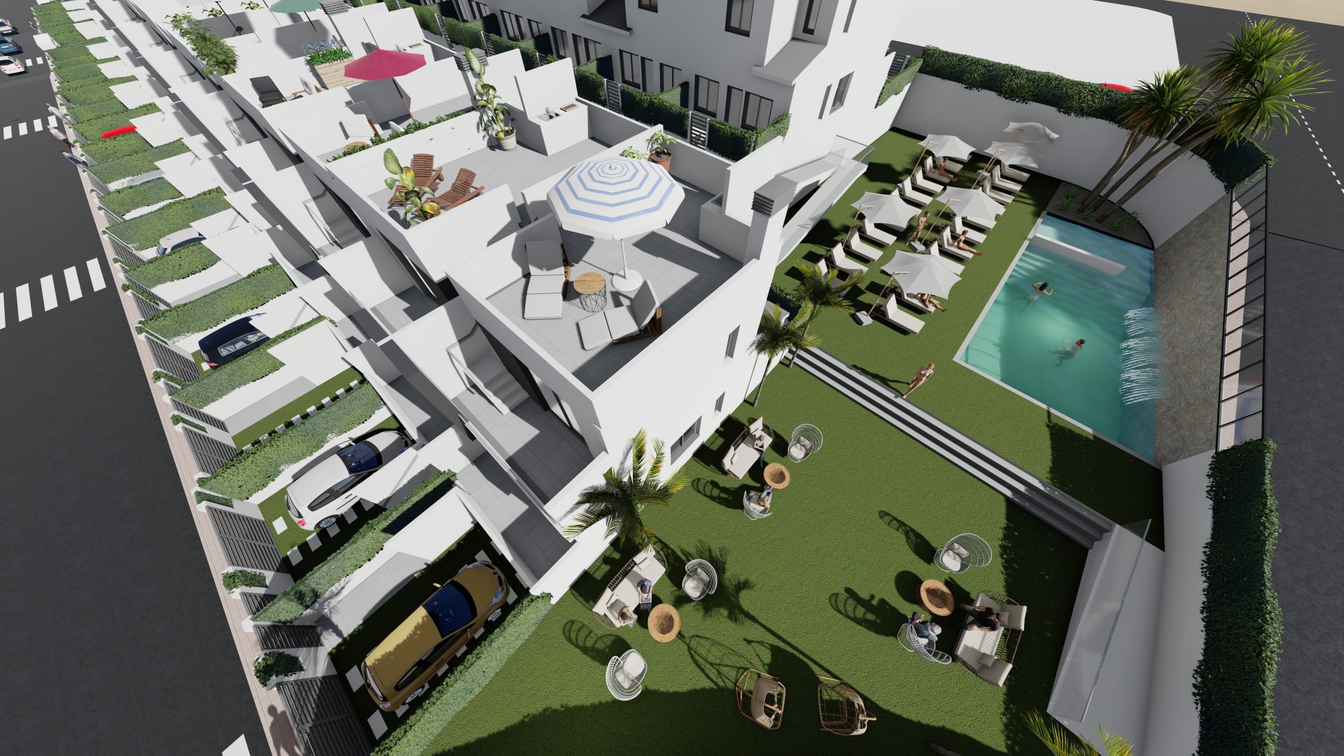 Bungalow w Cox, Alicante, Hiszpania 3 sypialnie, 150 mkw. nr 143502