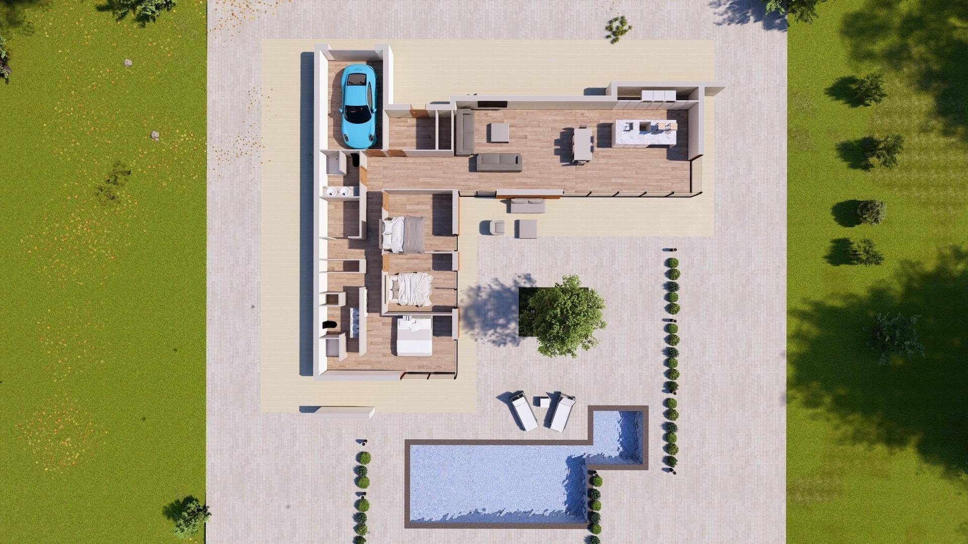 Villa in Pinoso, Alicante, Spain 3 bedrooms, 265 sq.m. No. 193353
