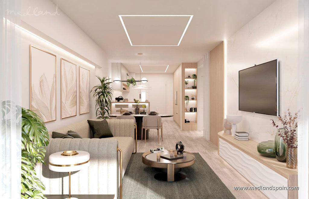 Wohnung in La Manga del Mar Menor, Murcia, Spanien 2 Schlafzimmer, 96 m2 Nr. 155241