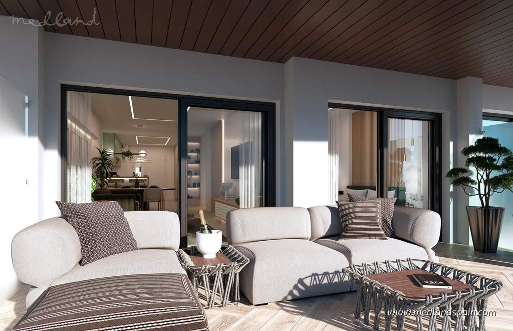 Wohnung in La Manga del Mar Menor, Murcia, Spanien 2 Schlafzimmer, 96 m2 Nr. 155241