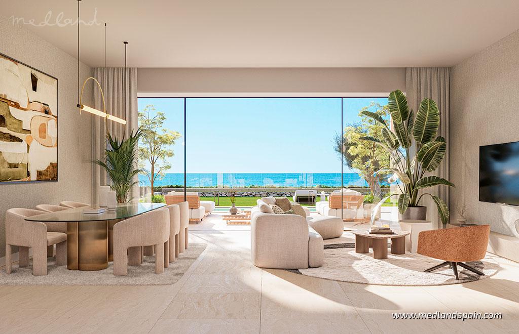Appartamento a Manilva, Malaga, Spagna 3 camere da letto, 166 mq. N° 155239