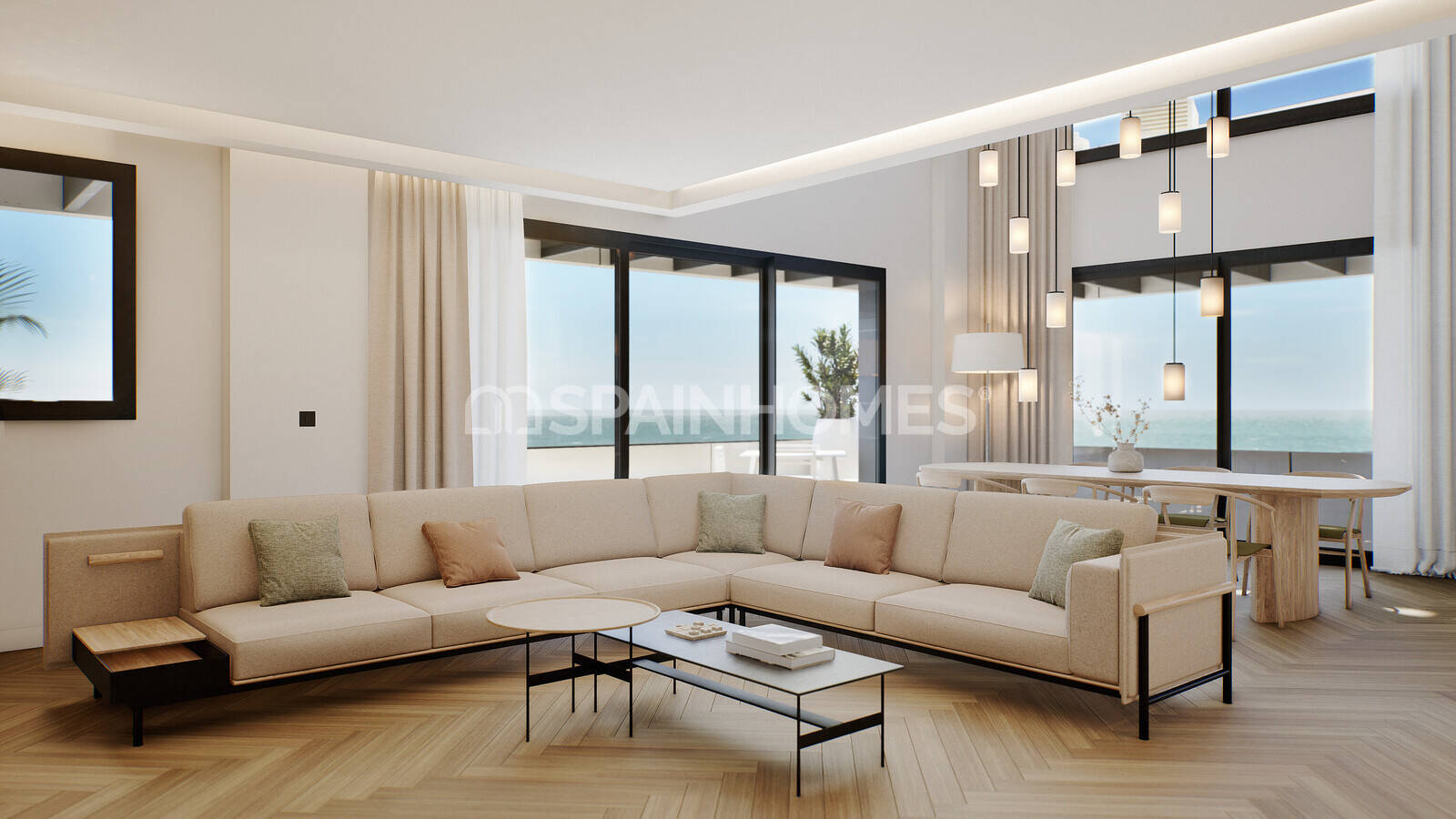 Appartamento a Malaga, Spagna 3 camere da letto, 136 mq. N° 166614