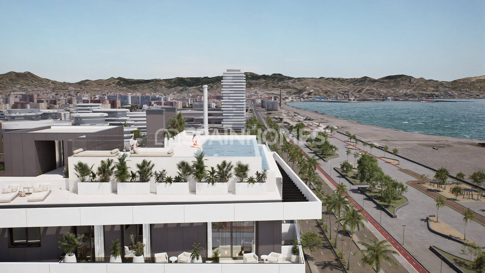 Appartamento a Malaga, Spagna 3 camere da letto, 136 mq. N° 166614