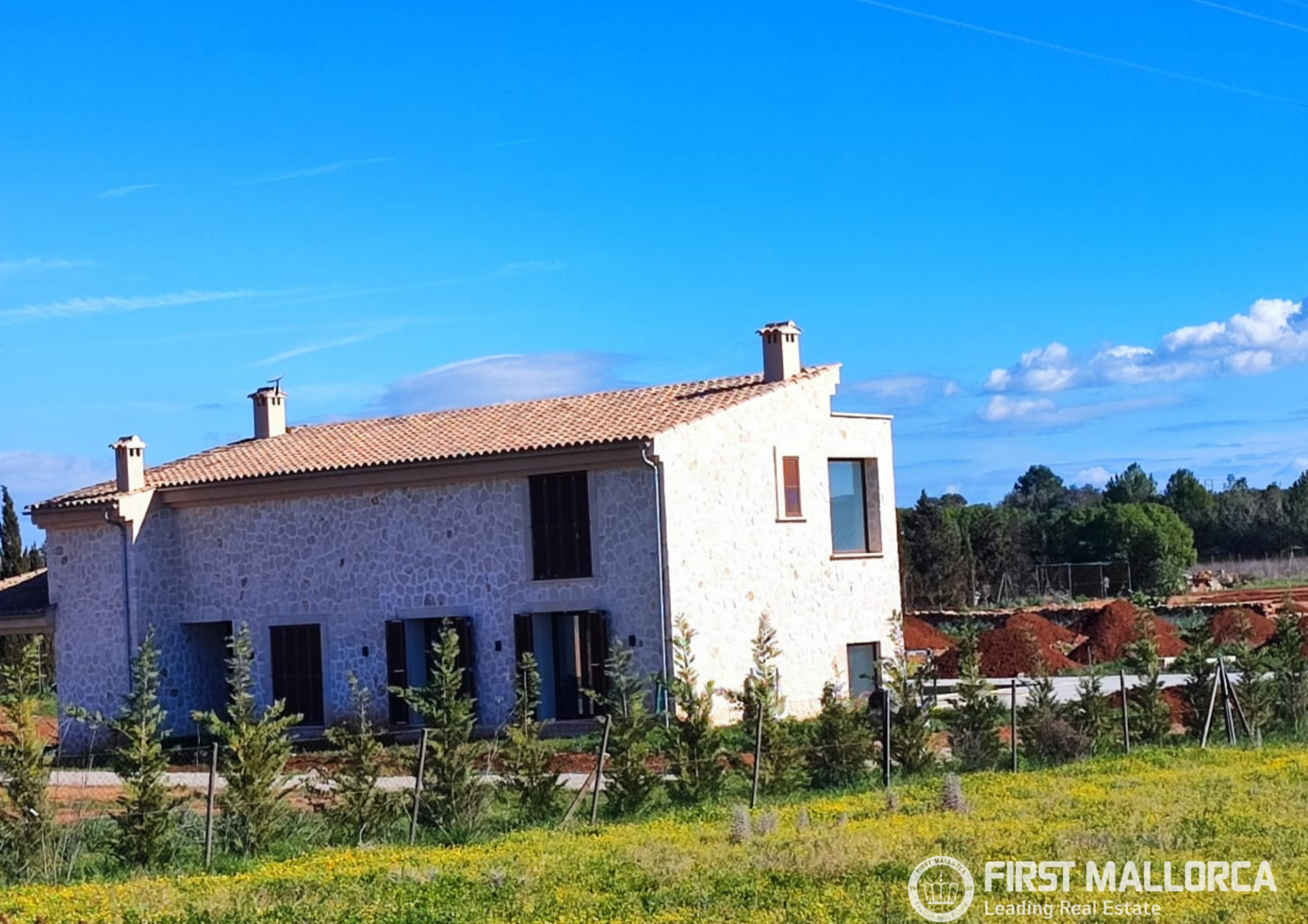 Finca en Algaida, Mallorca, España 4 dormitorios, 465 m2 No. 166611