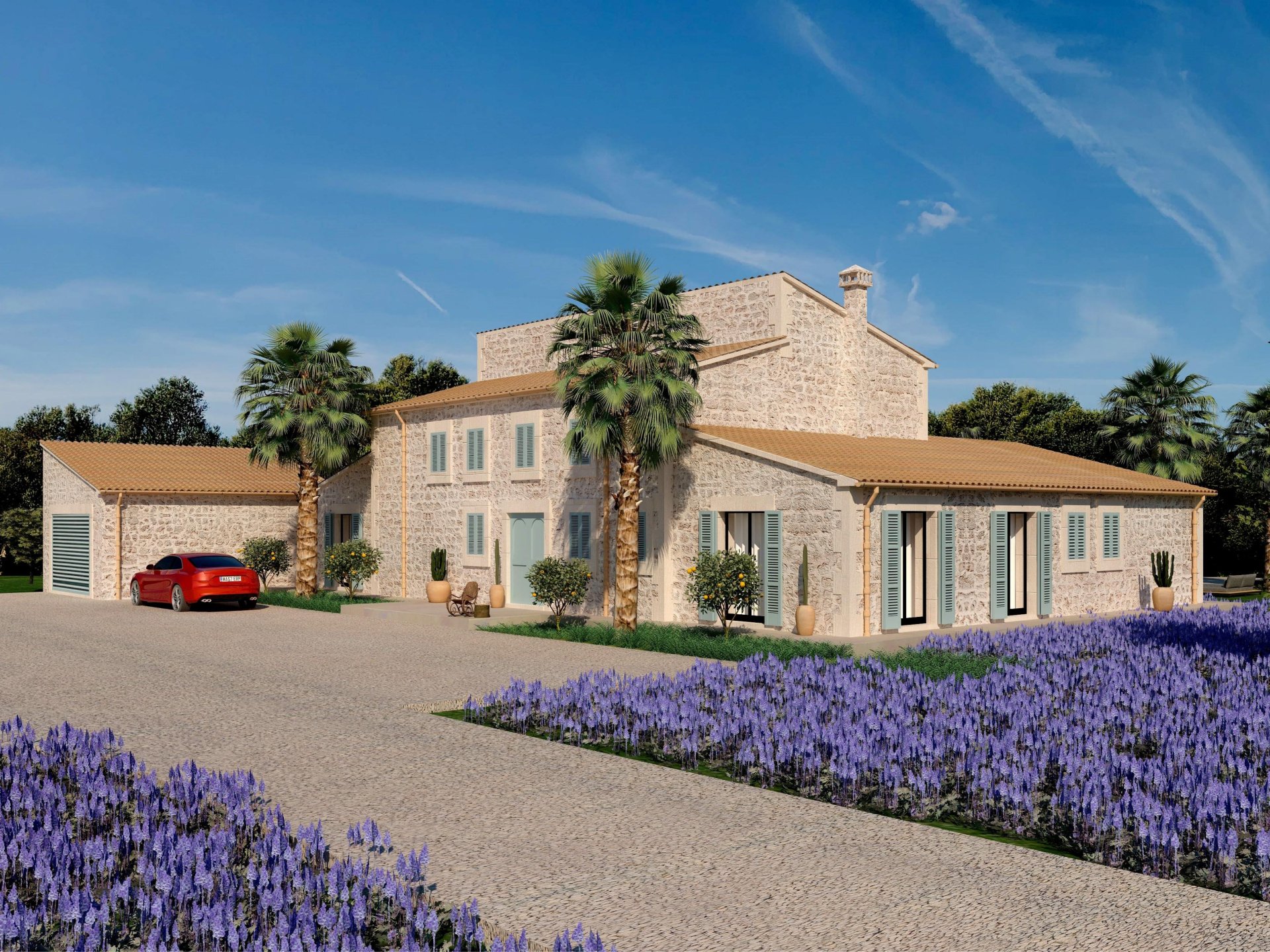 Zemes gabals Llucmajor, Mallorca, Spānijā 4 istabas, 58000 m2 Nr. 155033