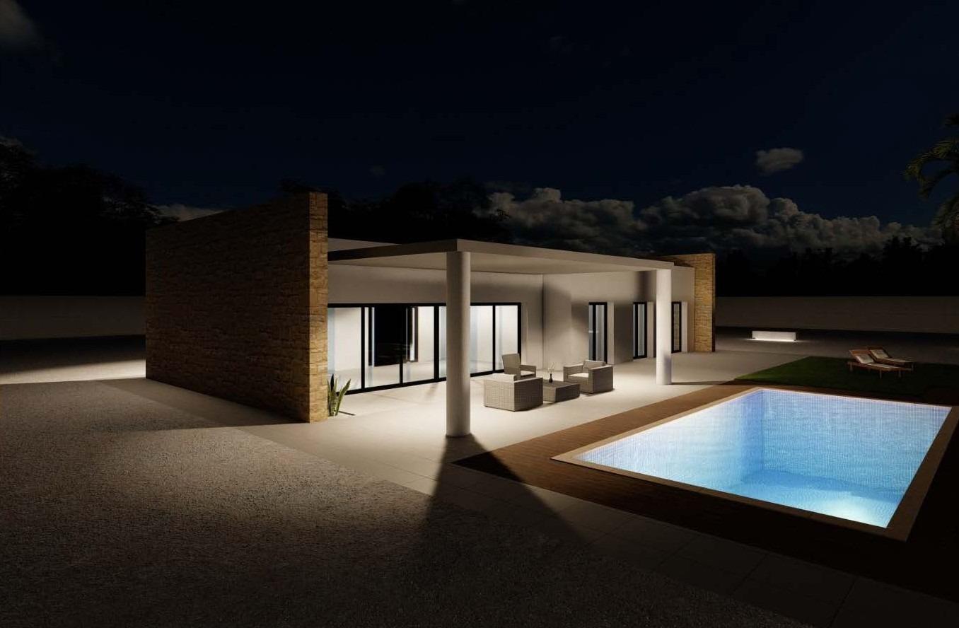 Villa en Pinoso, Alicante, España 3 dormitorios, 168 m2 No. 161233