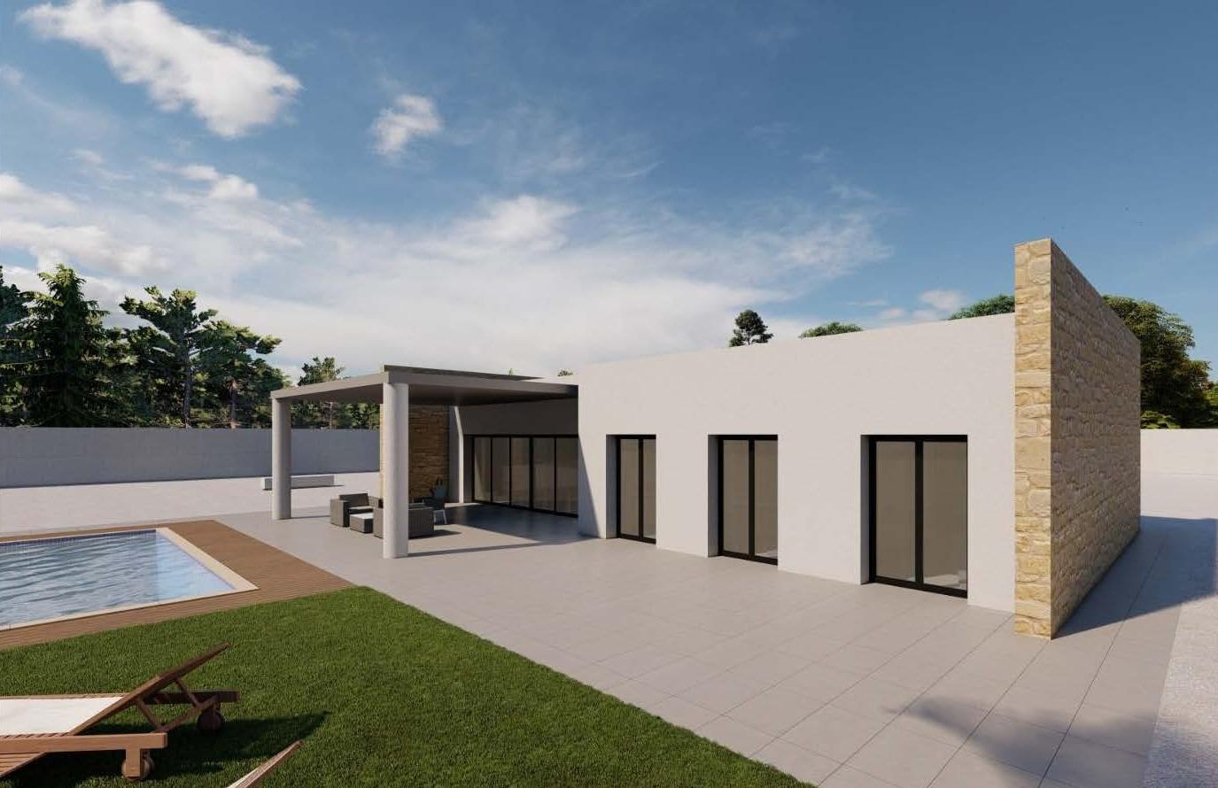 Villa en Pinoso, Alicante, España 3 dormitorios, 168 m2 No. 161233