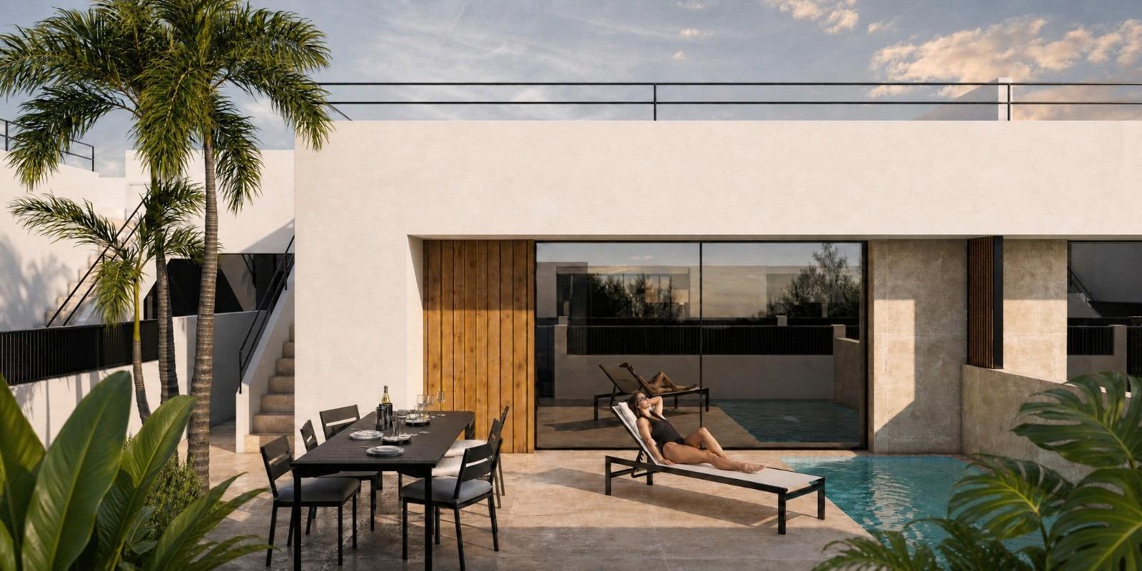 Kaupunkipientalo Alhama de Murcia, Murcia, Espanja 3 makuuhuonetta, 90 m2 No. 193845