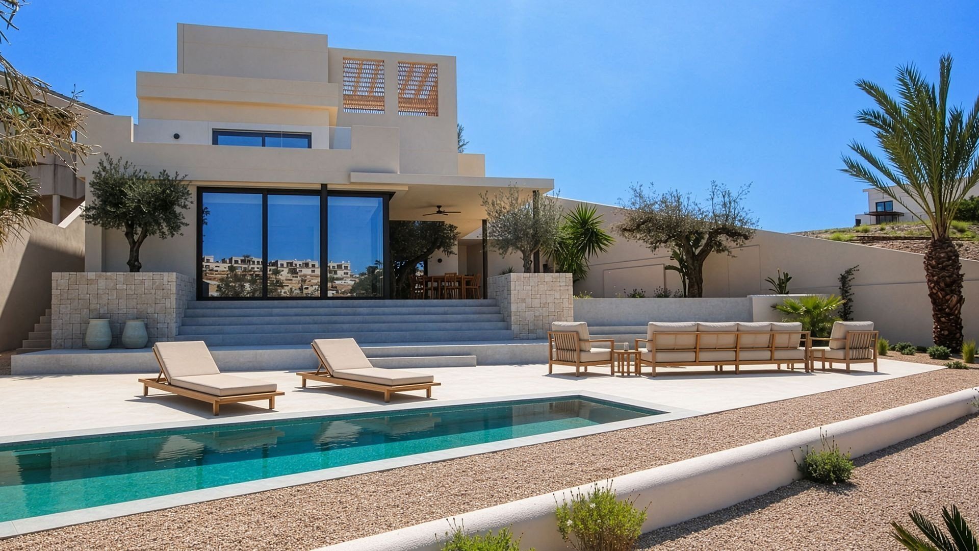 Villa i La Marina, Alicante, Spanien 4 sovrum, 305 kvm. Nr. 179489