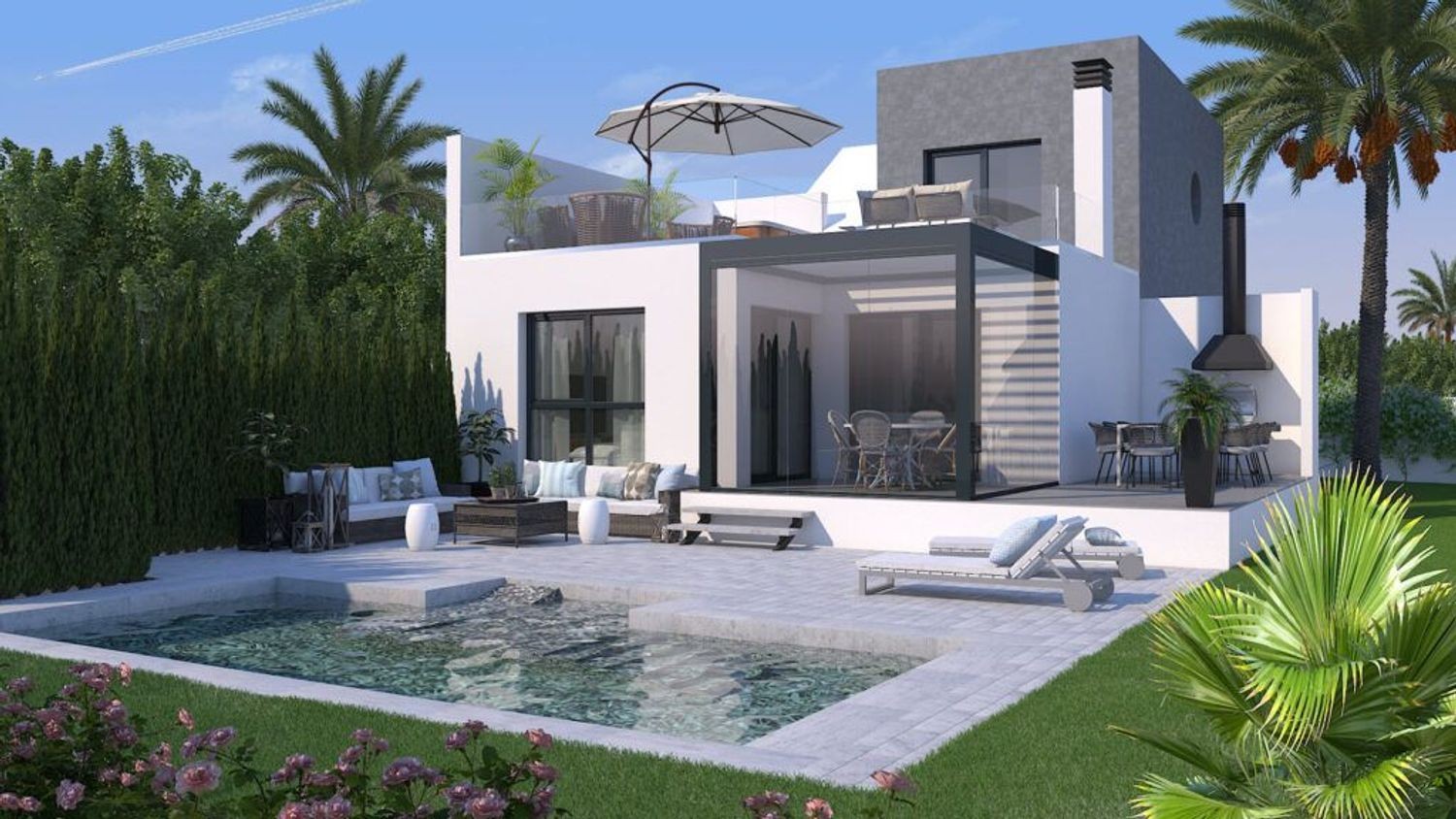 Villa i San Juan, Alicante, Spanien 3 sovrum, 243 kvm. Nr. 179487