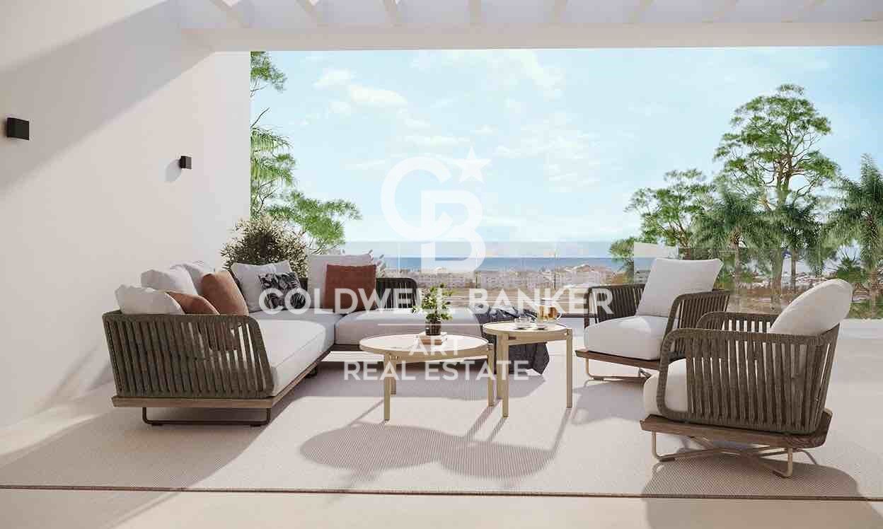 Attico a Estepona, Malaga, Spagna 3 camere da letto, 253 mq. N° 160017