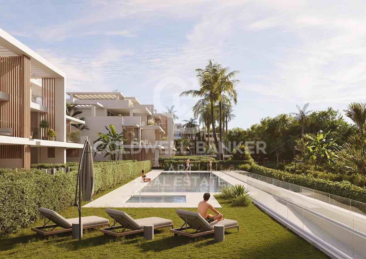 Attico a Estepona, Malaga, Spagna 3 camere da letto, 253 mq. N° 160017
