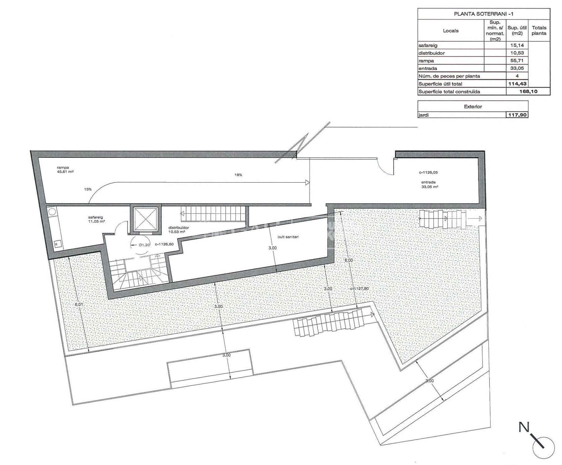 Land plot in Principado De Andorra (Ninguna Poblacion Tiene C.P.), Lleida, Spain 400 sq.m. No. 160244