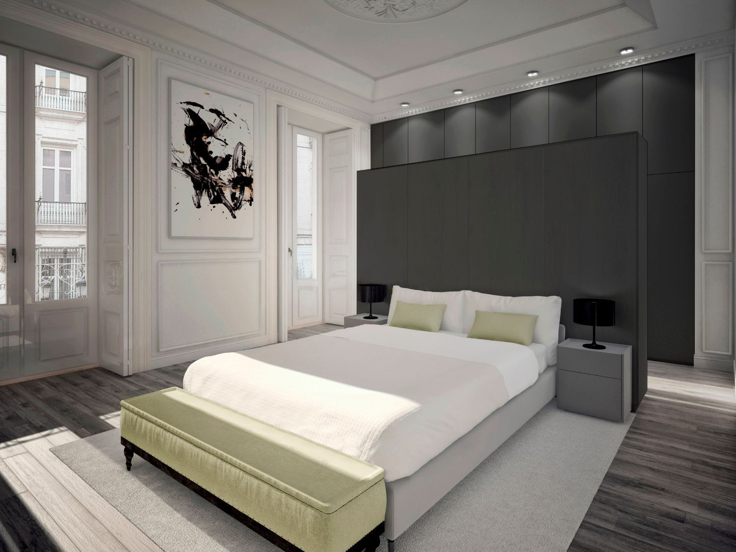Appartamento a Madrid, Spagna 4 camere da letto, 618 mq. N° 58461