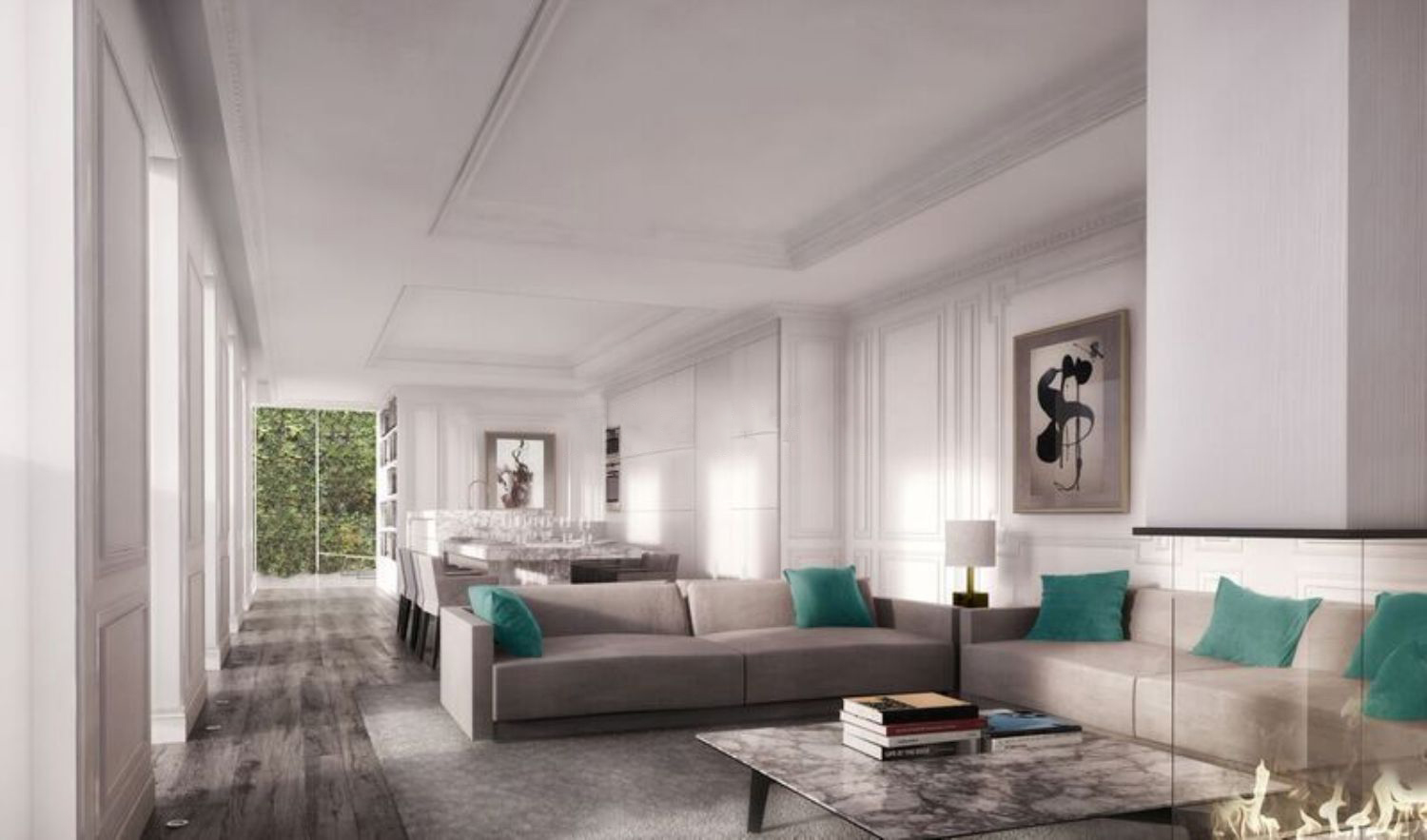 Appartamento a Madrid, Spagna 4 camere da letto, 618 mq. N° 58461