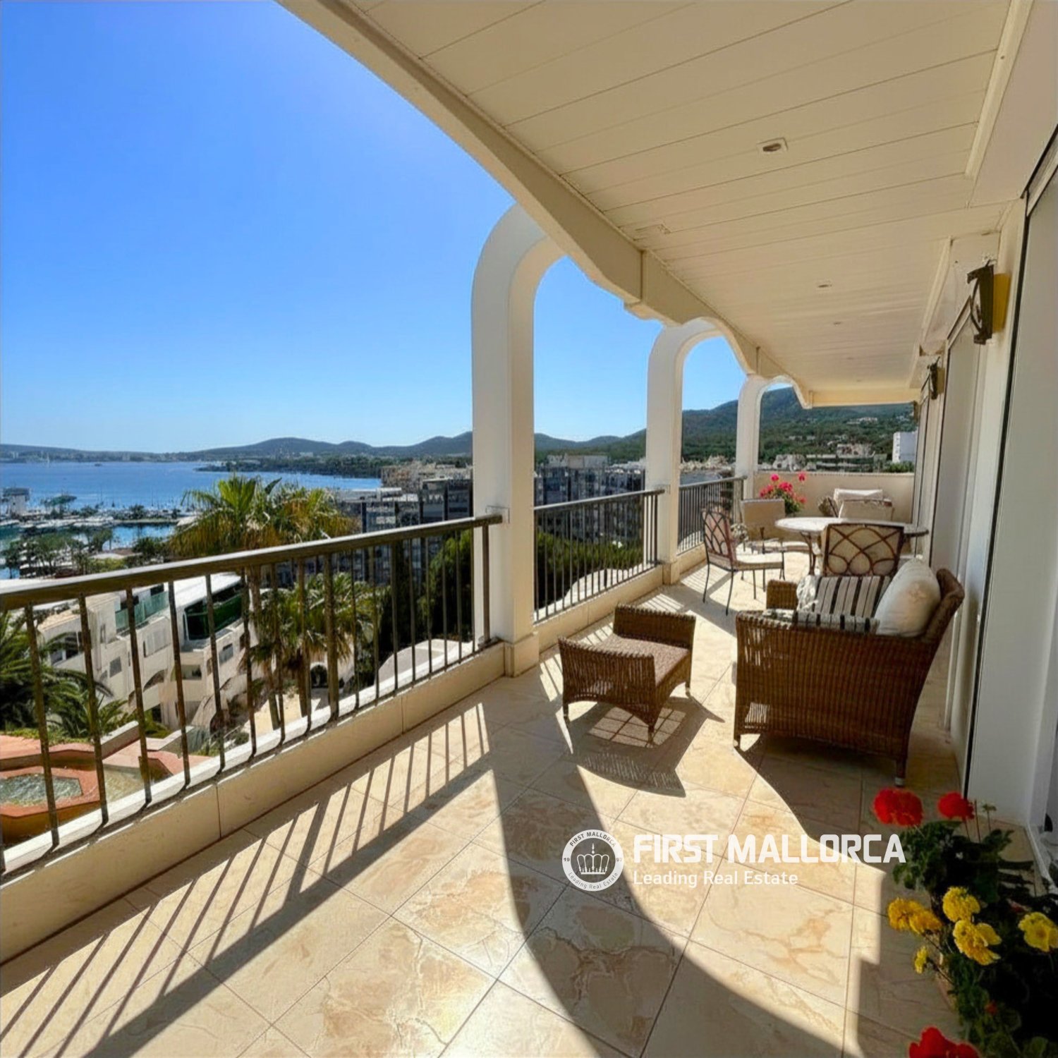 Penthäuser in Portals Nous, Mallorca, Spanien 4 Schlafzimmer, 174 m2 Nr. 177575