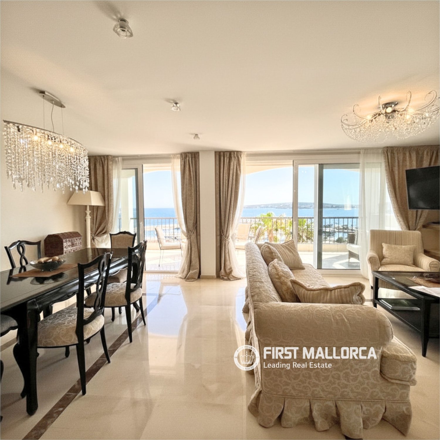Penthäuser in Portals Nous, Mallorca, Spanien 4 Schlafzimmer, 174 m2 Nr. 177575
