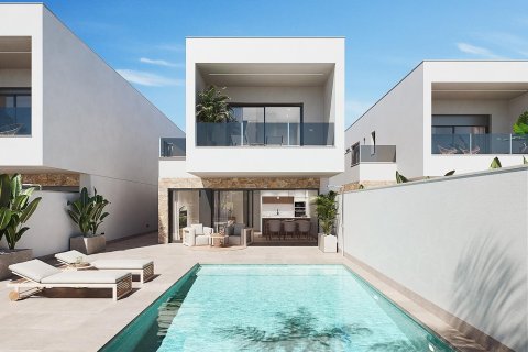 Villa en San Pedro del Pinatar, Murcia, España 3 dormitorios, 112 m2 No. 151528