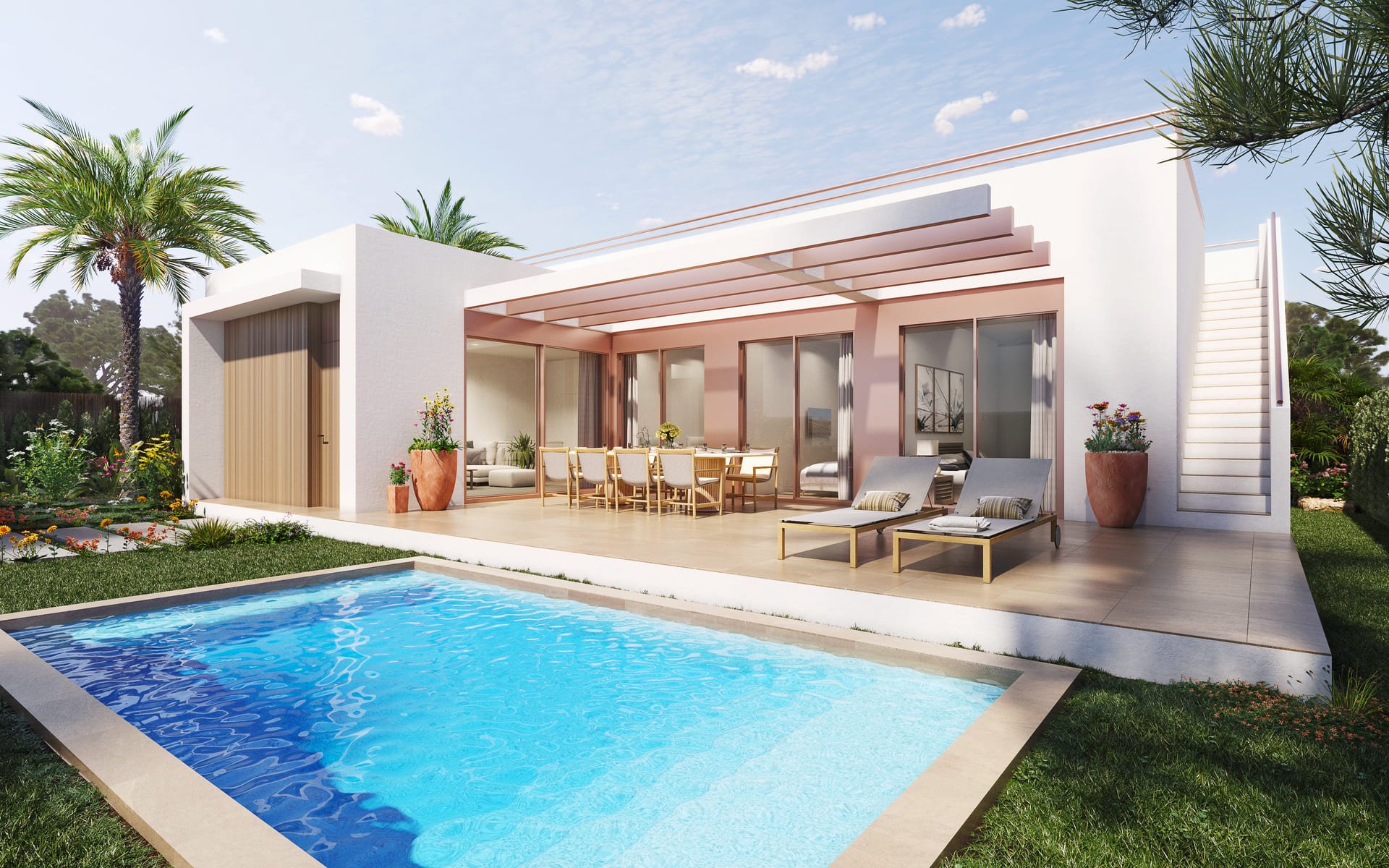 Villa a Alicante, Spagna 3 camere da letto, 230 mq. N° 136349