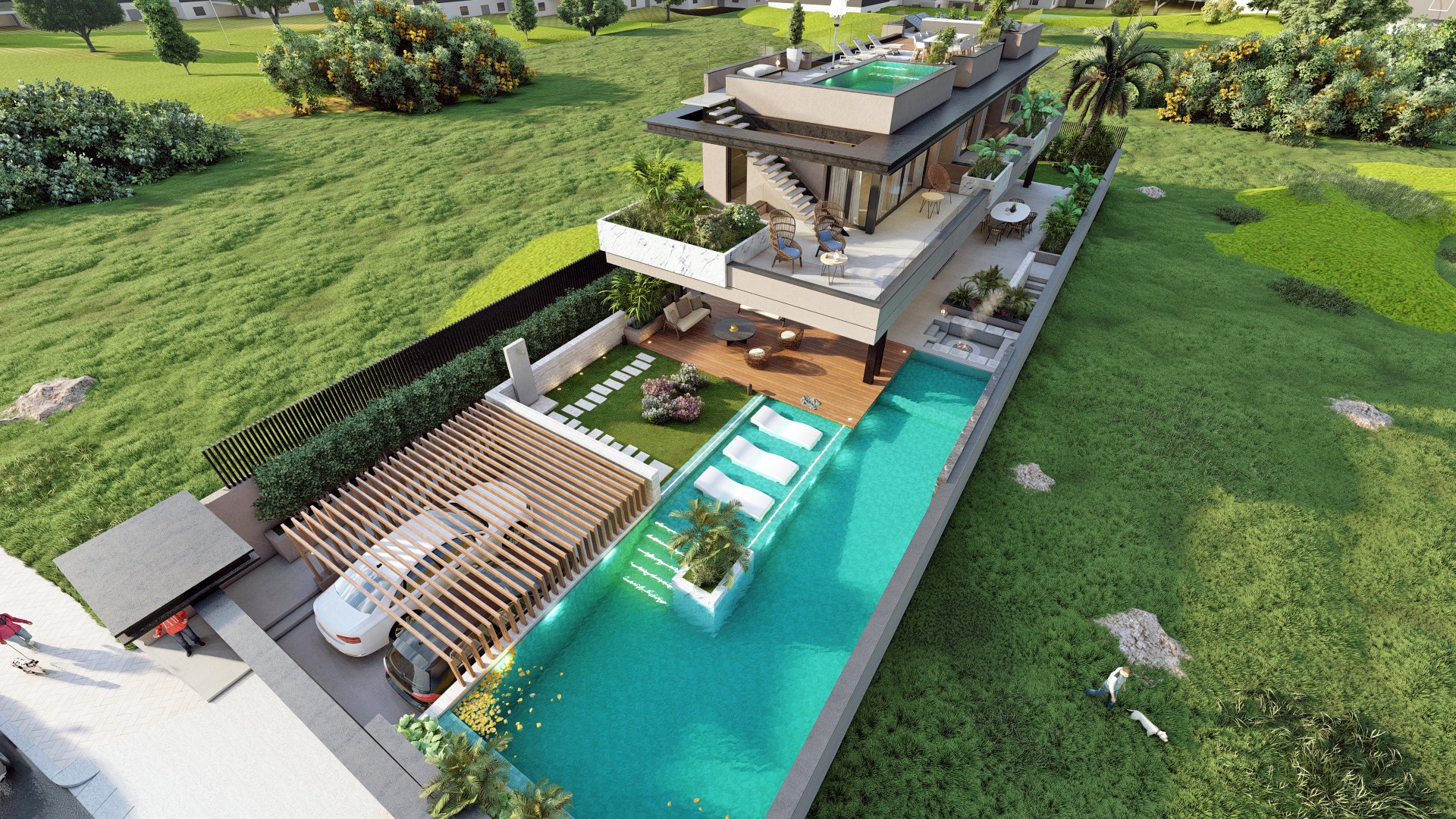 Villa in Fuengirola, Malaga, Spain 5 bedrooms, 399 sq.m. No. 136860