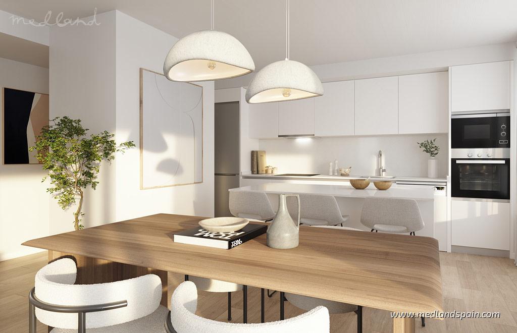 Apartamento en Calpe, Alicante, España 2 dormitorios, 84 m2 No. 179381