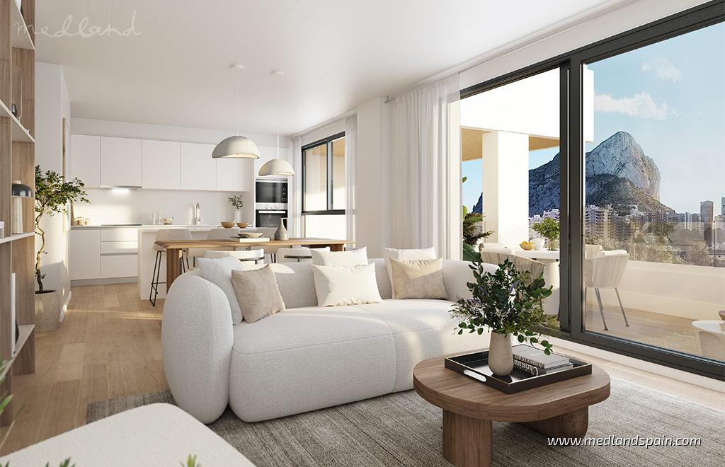 Appartamento a Calpe, Alicante, Spagna 2 camere da letto, 84 mq. N° 179382