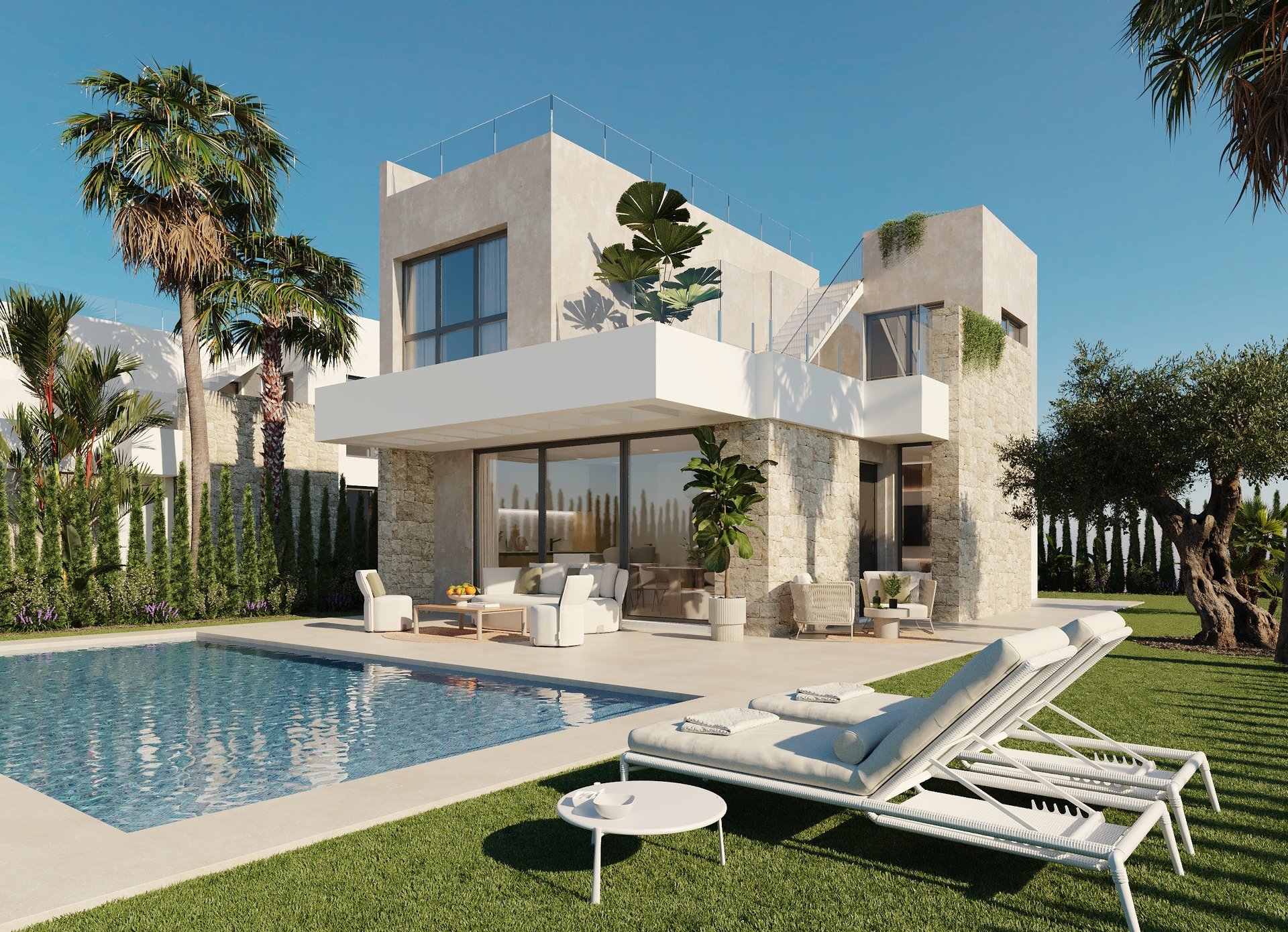 Villa Finestrat, Alicante, Spānijā 3 istabas, 213 m2 Nr. 163987